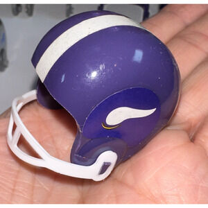 Minnesota Vikings Mini Football Helmets Lot of 11,  Cake Topper Party‎ Decor